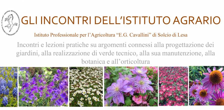 Gli incontri dell’Istituto Agrario