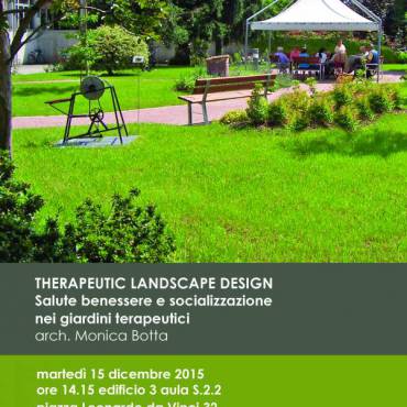 Therapeutic Landscape Design – Salute benessere e socializzazione nei giardini terapeutici