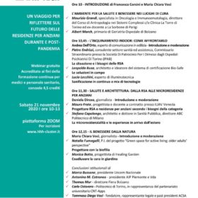 RSA: un dialogo tra il mondo della salute e l’edilizia