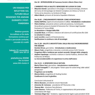 RSA: un dialogo tra il mondo della salute e l’edilizia