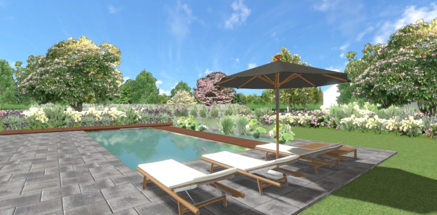 PARCO PRIVATO di villa in campagna