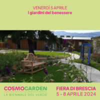 Cosmogarden a Brescia: I giardini del Benessere