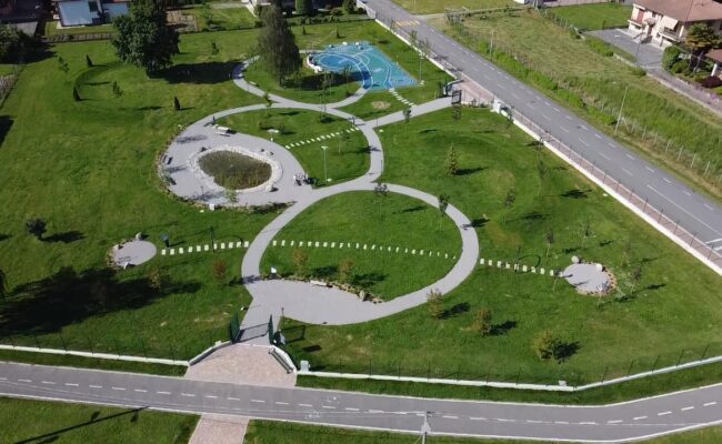 Giardino delle stagioni_vista aerea