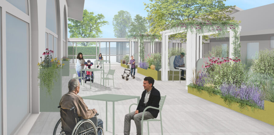 Healing gardens e giardino pubblico